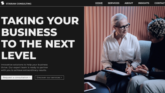 Consulting Website Template