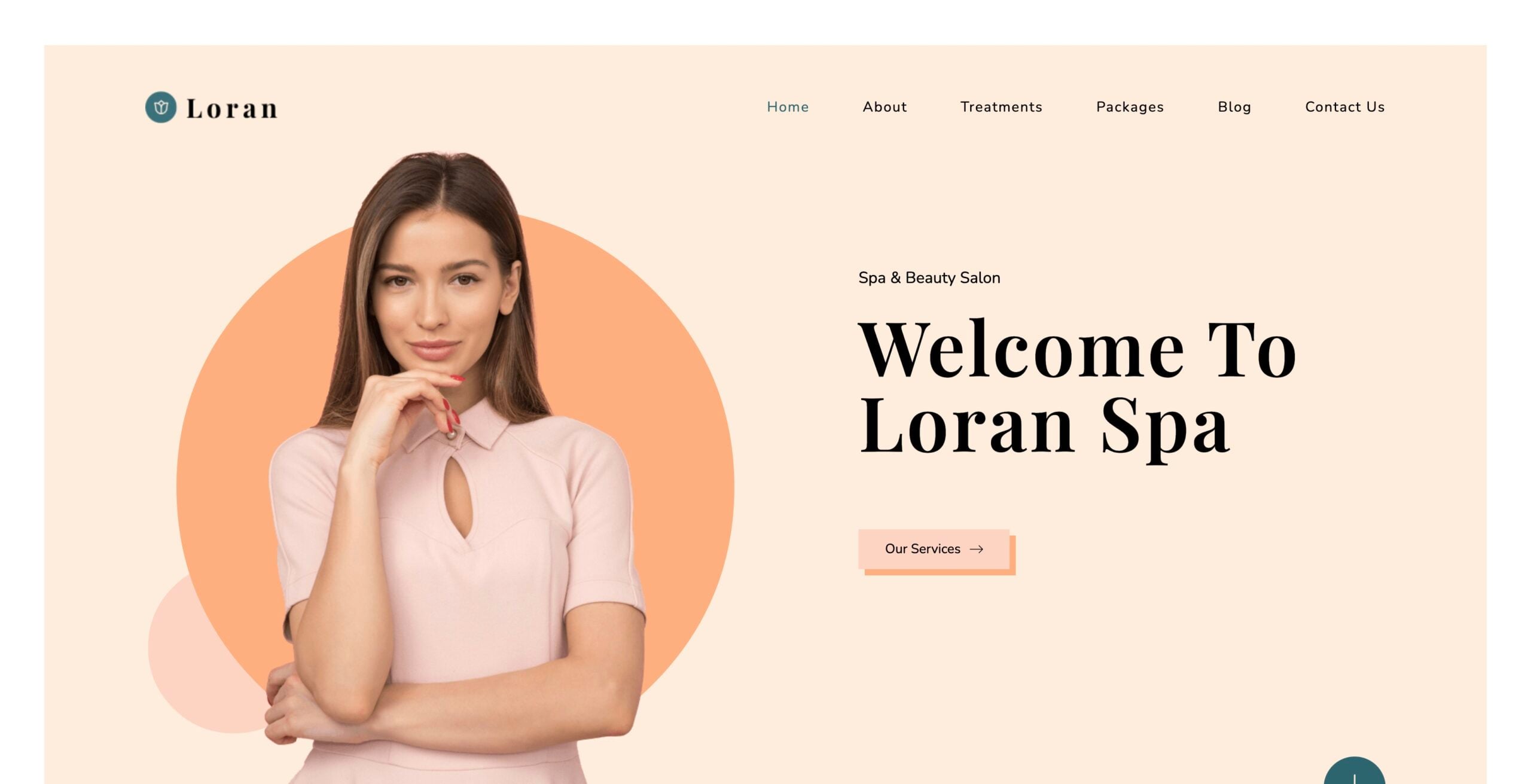 Health & Beauty Spa Website Template