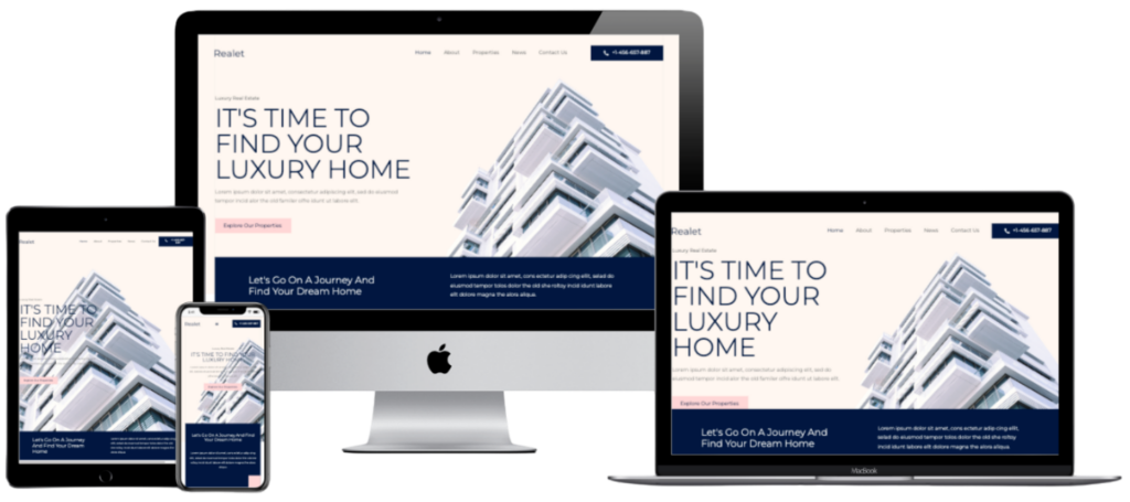 Real Estate Mockup