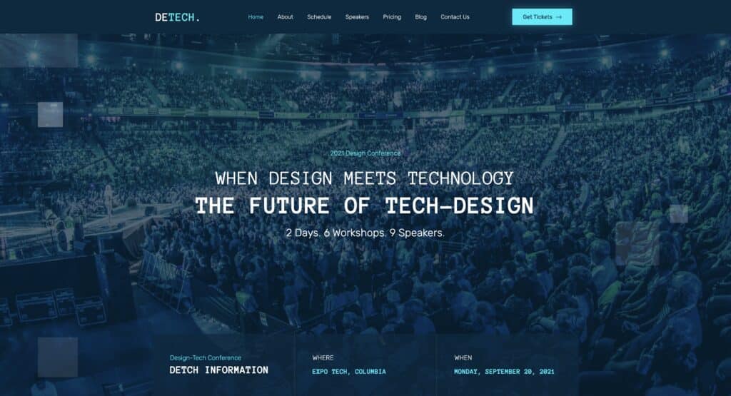 Technology Conference Template