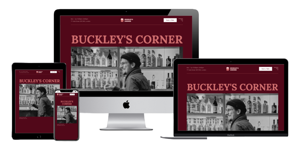 Bar Web Design