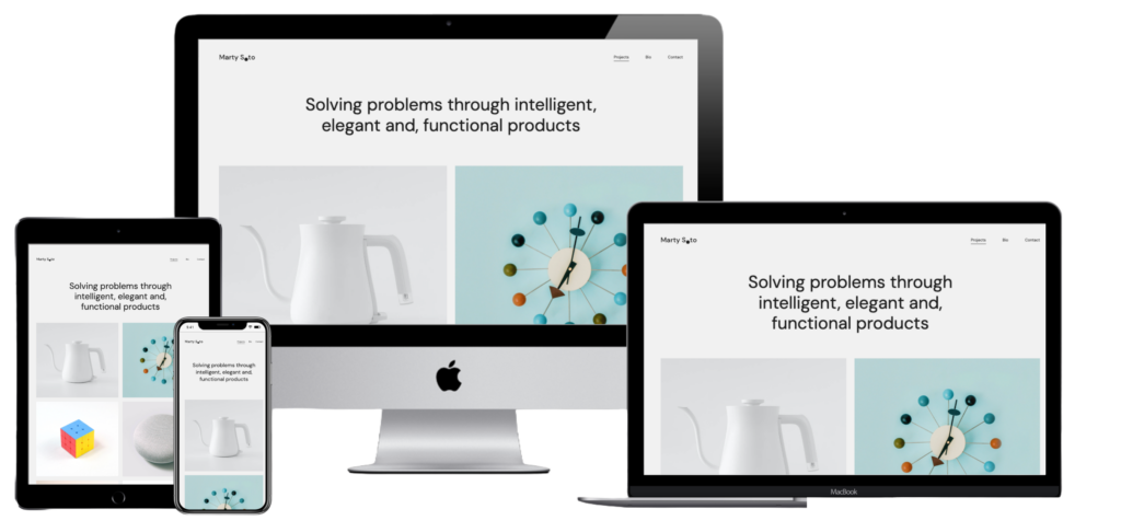 Industrial Design Portfolio Template