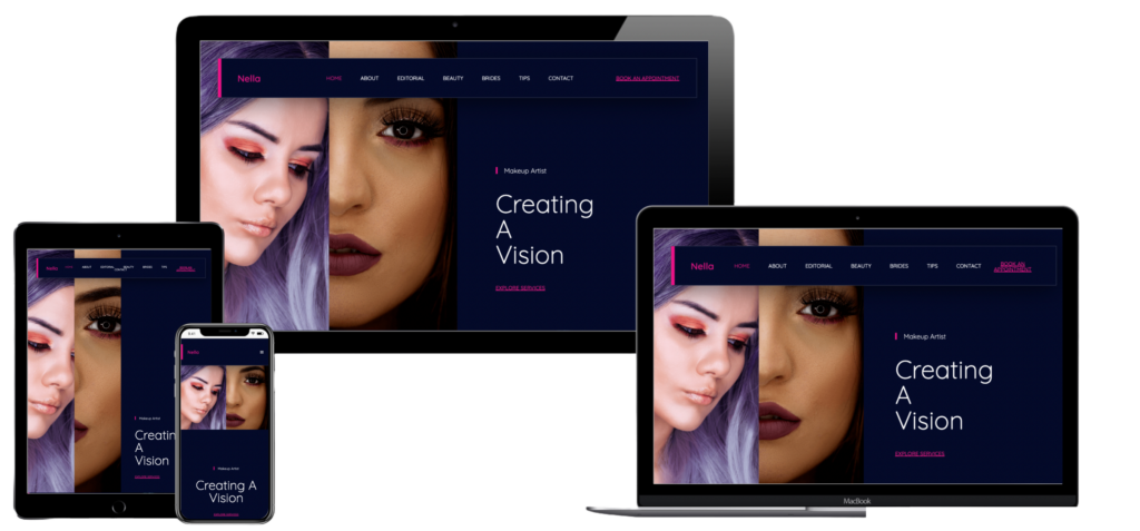 Makeup Artist Template