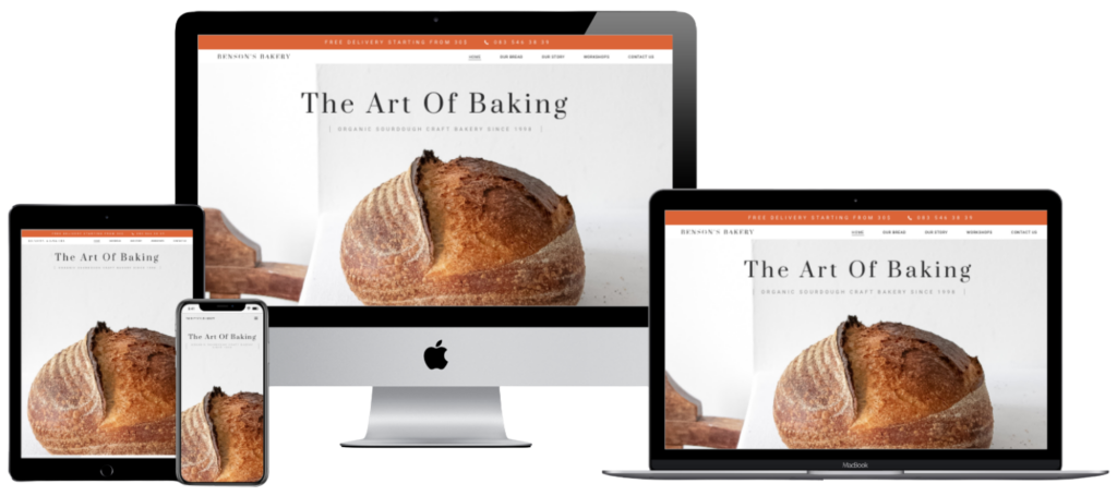 Bakery Website Template