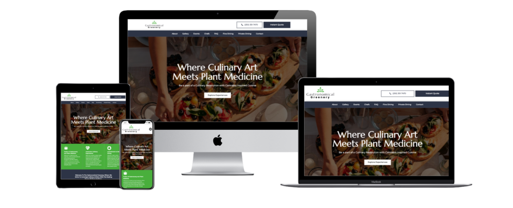 Gastronomical Greenery Website