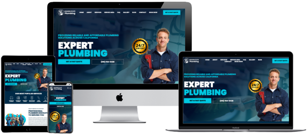 Plumbing Web Design