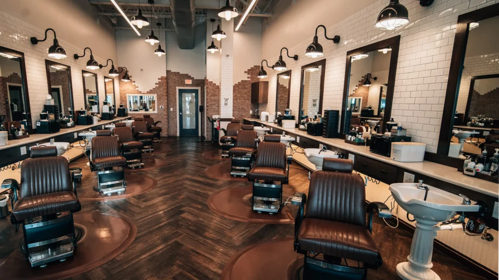 barbershop web design