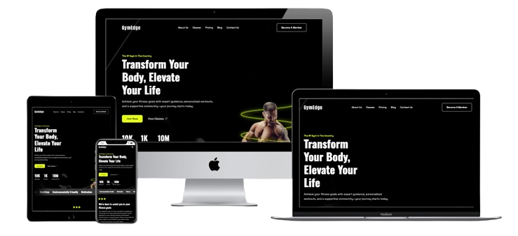 Gym Edge Website Preview